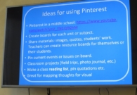 Ένα παράδειγμα από το υλικό μελέτης: ιδέες για τη διδακτική αξιοποίηση του Pinterest